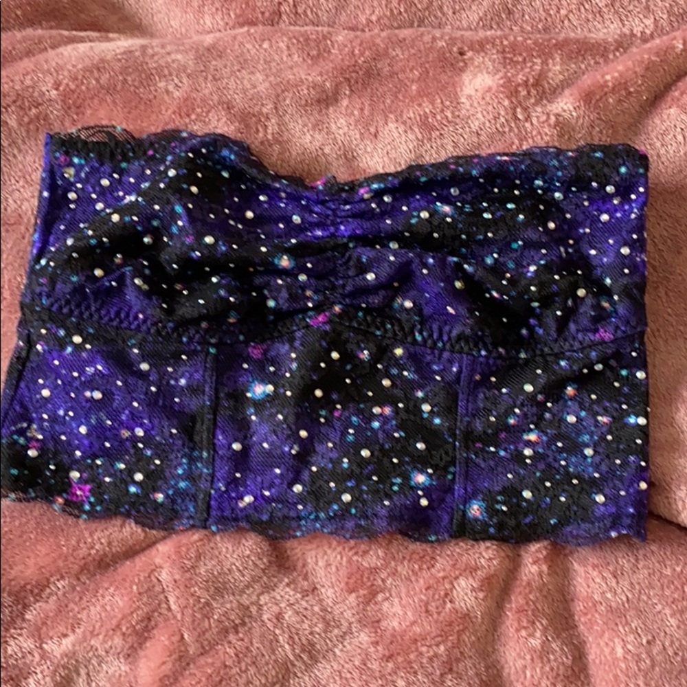 Lace bandeau PINK VS medium